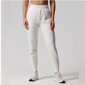 3 Nails White Jogger Pants Size S